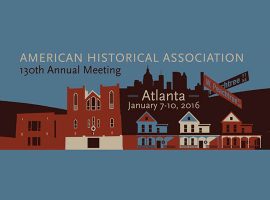 History of Sexuality at the 2016 American Historical Association Conference
