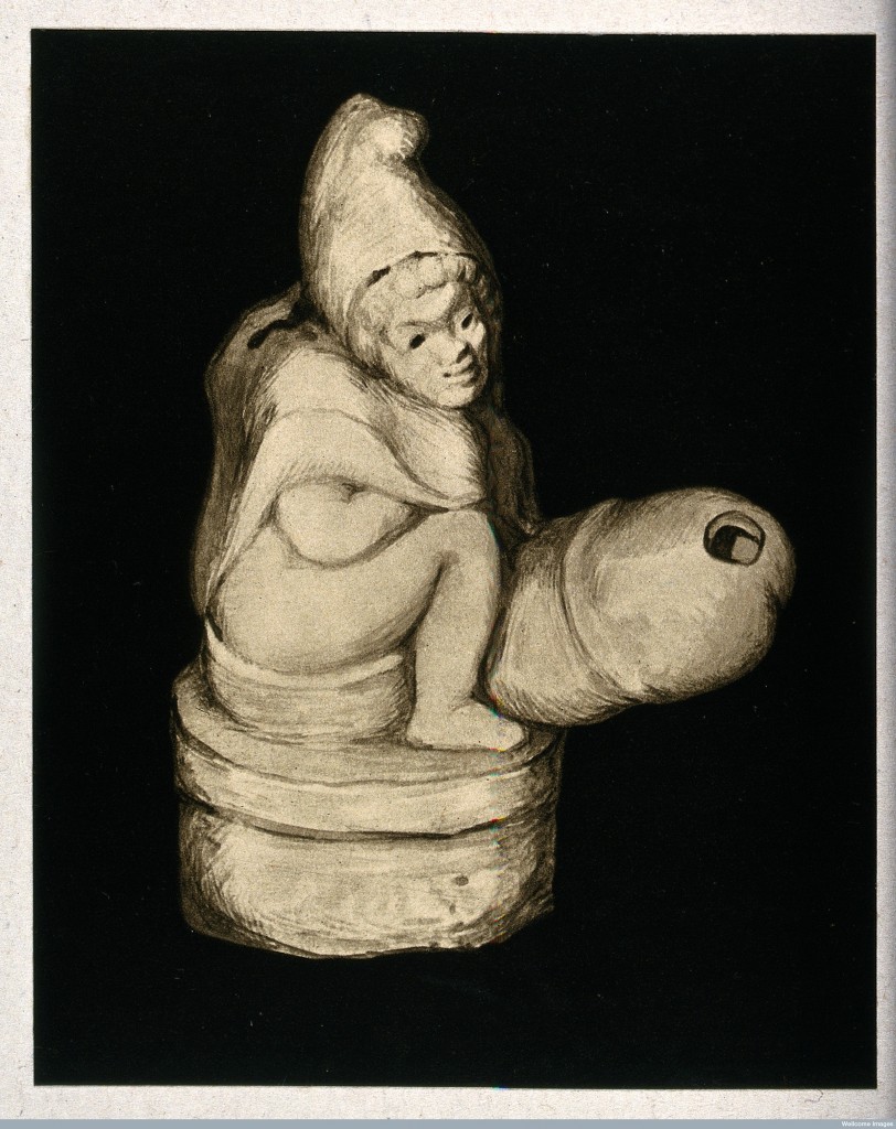 V0038919 A figure in the form of a phallic motif. Photomechanical pro Credit: Wellcome Library, London. Wellcome Images images@wellcome.ac.uk http://wellcomeimages.org A figure in the form of a phallic motif. Photomechanical process. Published: - Copyrighted work available under Creative Commons Attribution only licence CC BY 4.0 http://creativecommons.org/licenses/by/4.0/