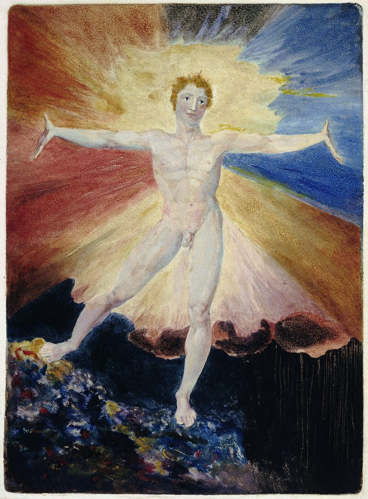 William Blake, Albion Rose, 1794-5 (Wikimedia Commons)