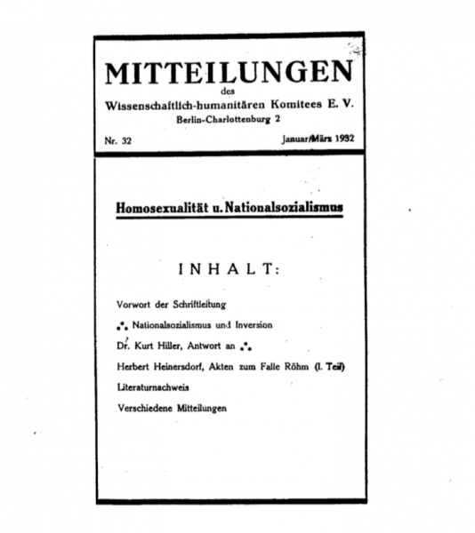 Front page of “National Socialism and Inversion” by Anonymous 
