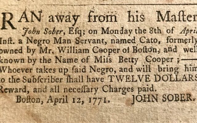 “Well Known as Miss Betty Cooper”: Gender Expression in 18th-Century Boston