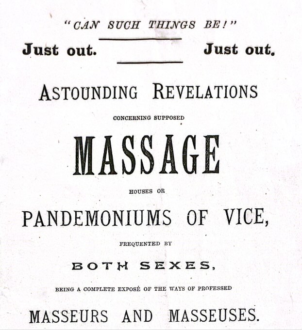 Headline in old newsprint